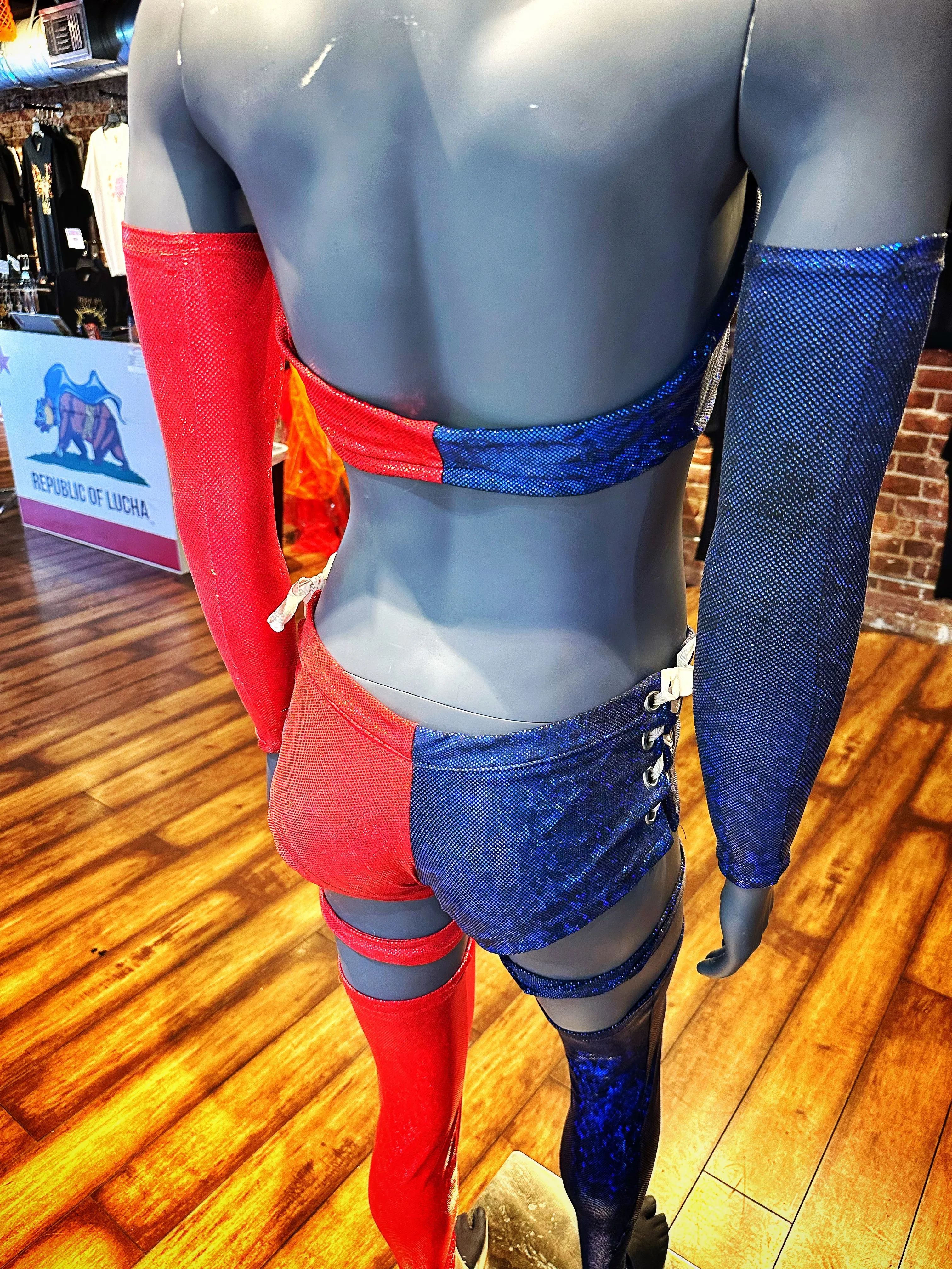 Estrellita "HARLEY QUINN" 9 piece match worn gear.