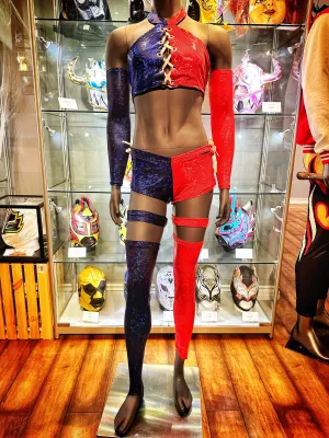 Estrellita "HARLEY QUINN" 9 piece match worn gear.