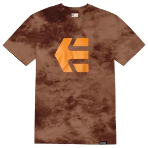 Etnies Icon Wash T-Shirt - Black/Orange