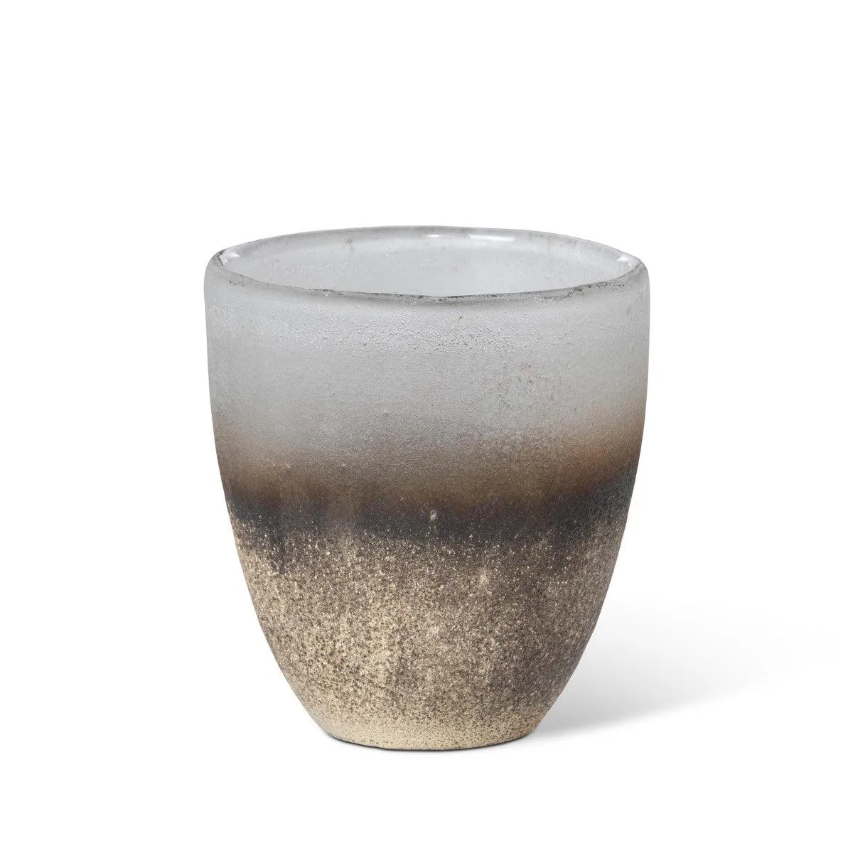 Fairbanks Organic Glass Vase, Small, Set of 4