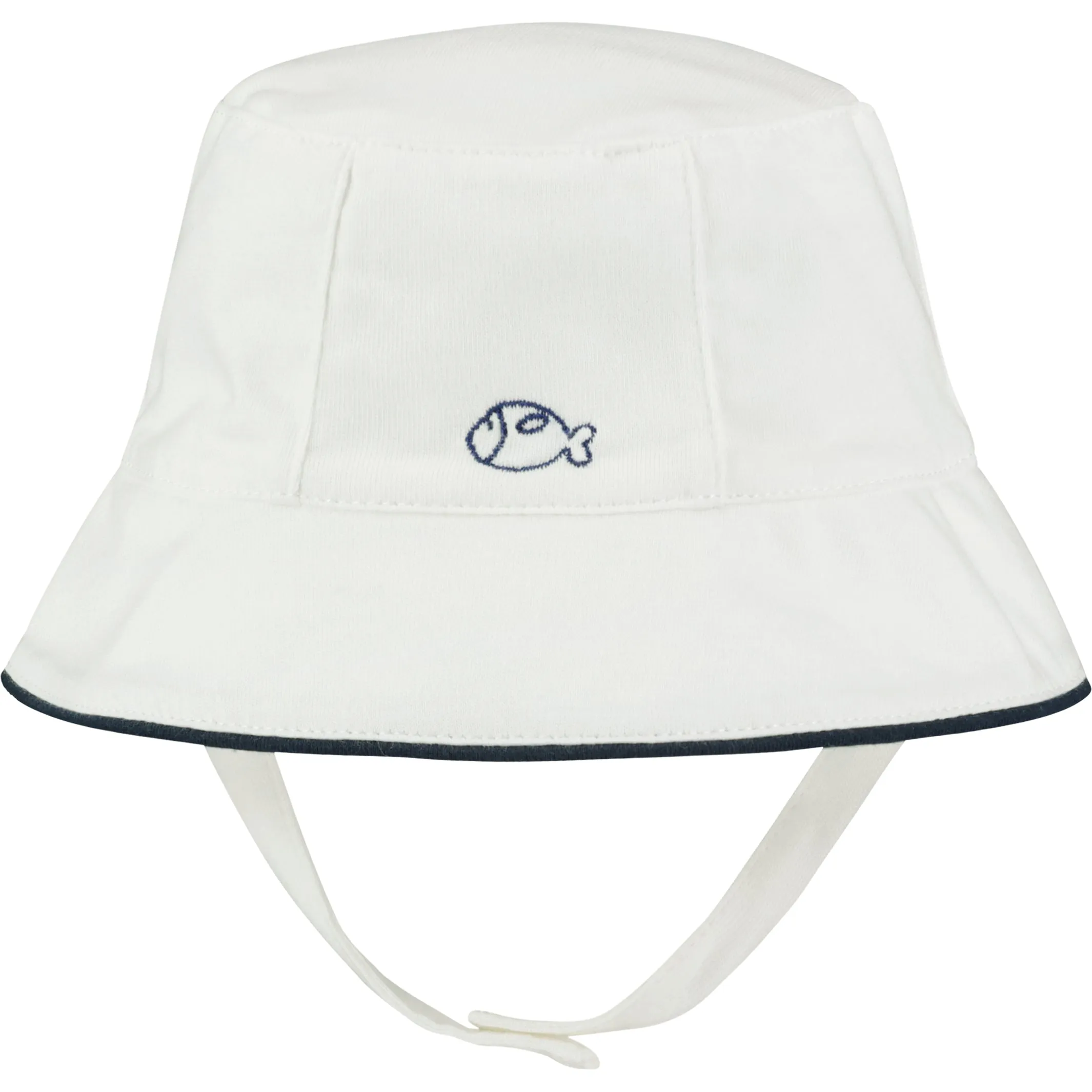 Farley Boys White Fisherman Sun Hat