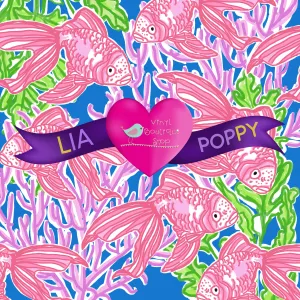 Fish Lia Poppy Vinyl Sheet LPY-148