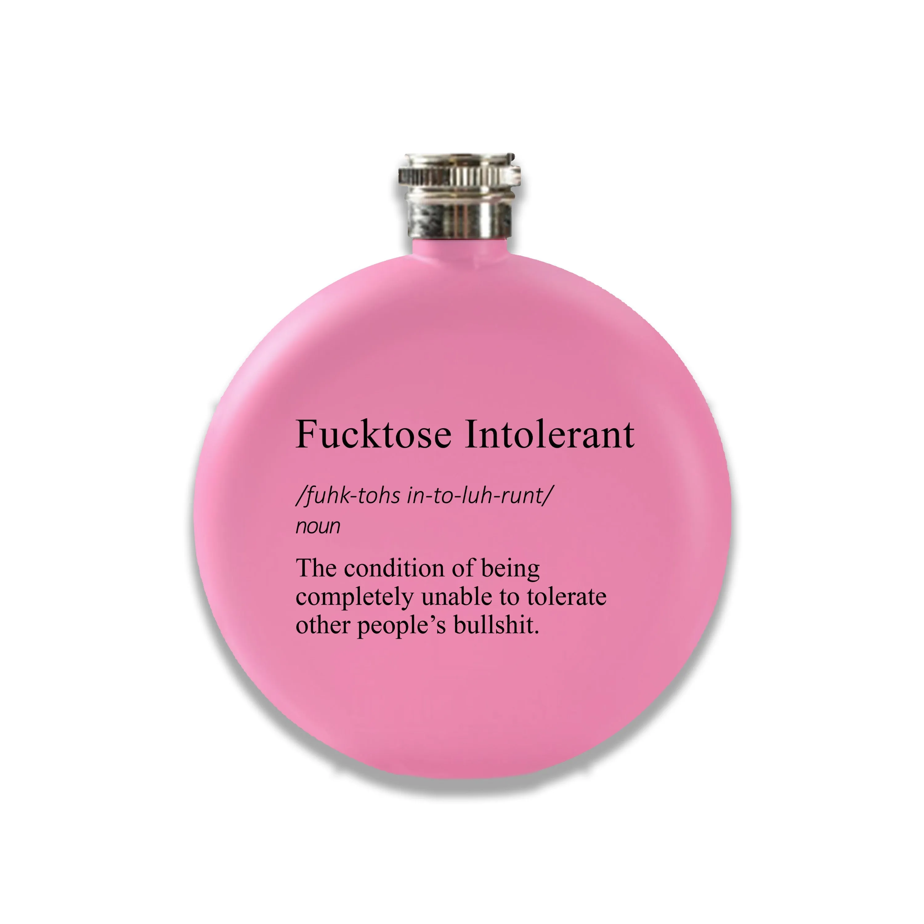 Flask (Pink) - Fucktose Intolerant