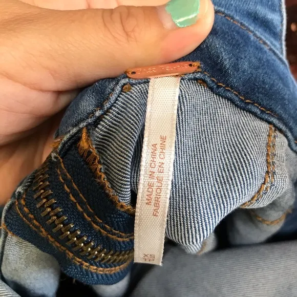 Free People XX Denim mini dress