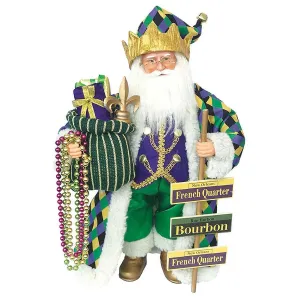 French Quarter Claus Santa's Workshop 14"