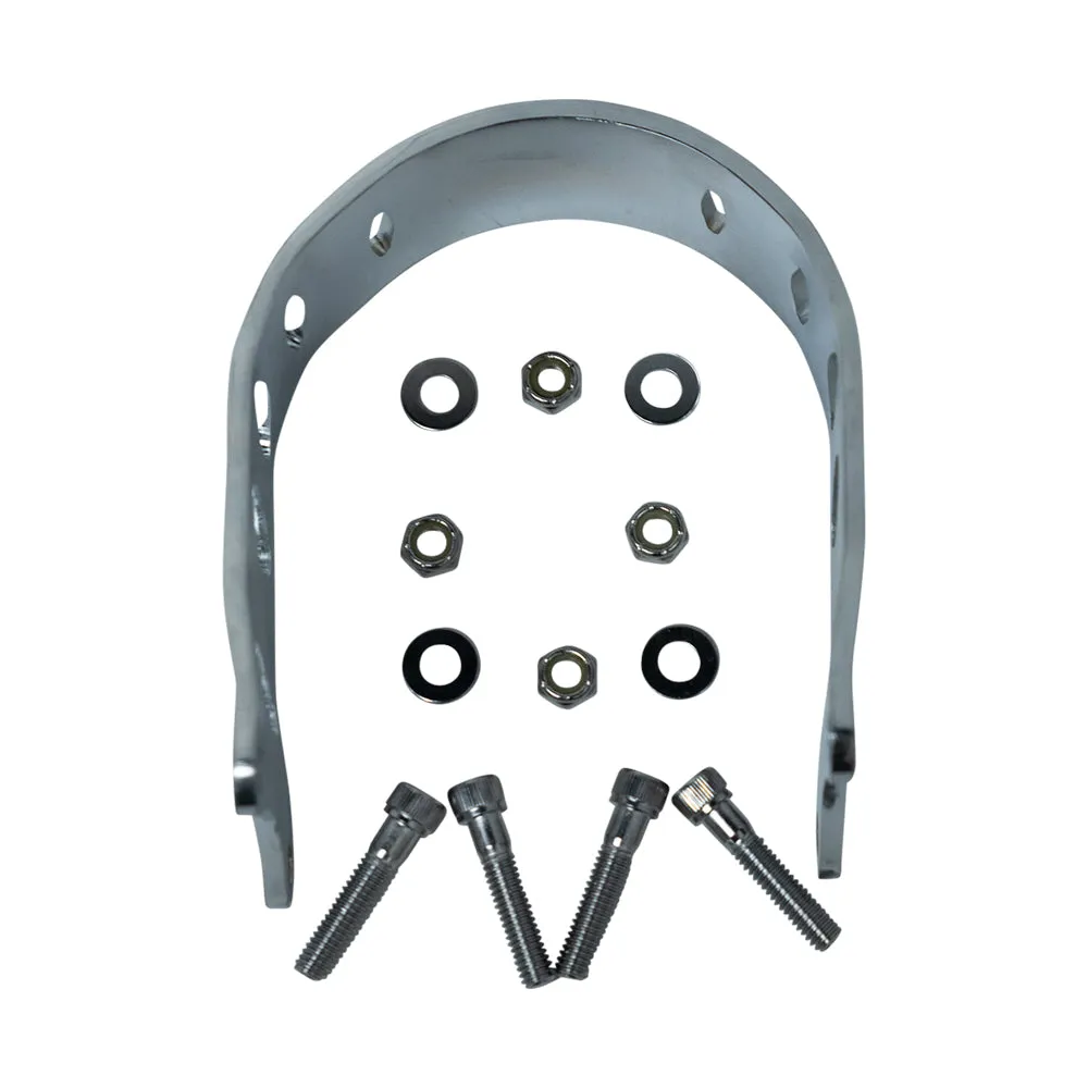 Front Fender Brace For Narrow Glide Front End - Chrome