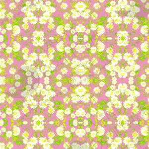 Full Sun Lilly Inspired Small Scale Vinyl Sheet