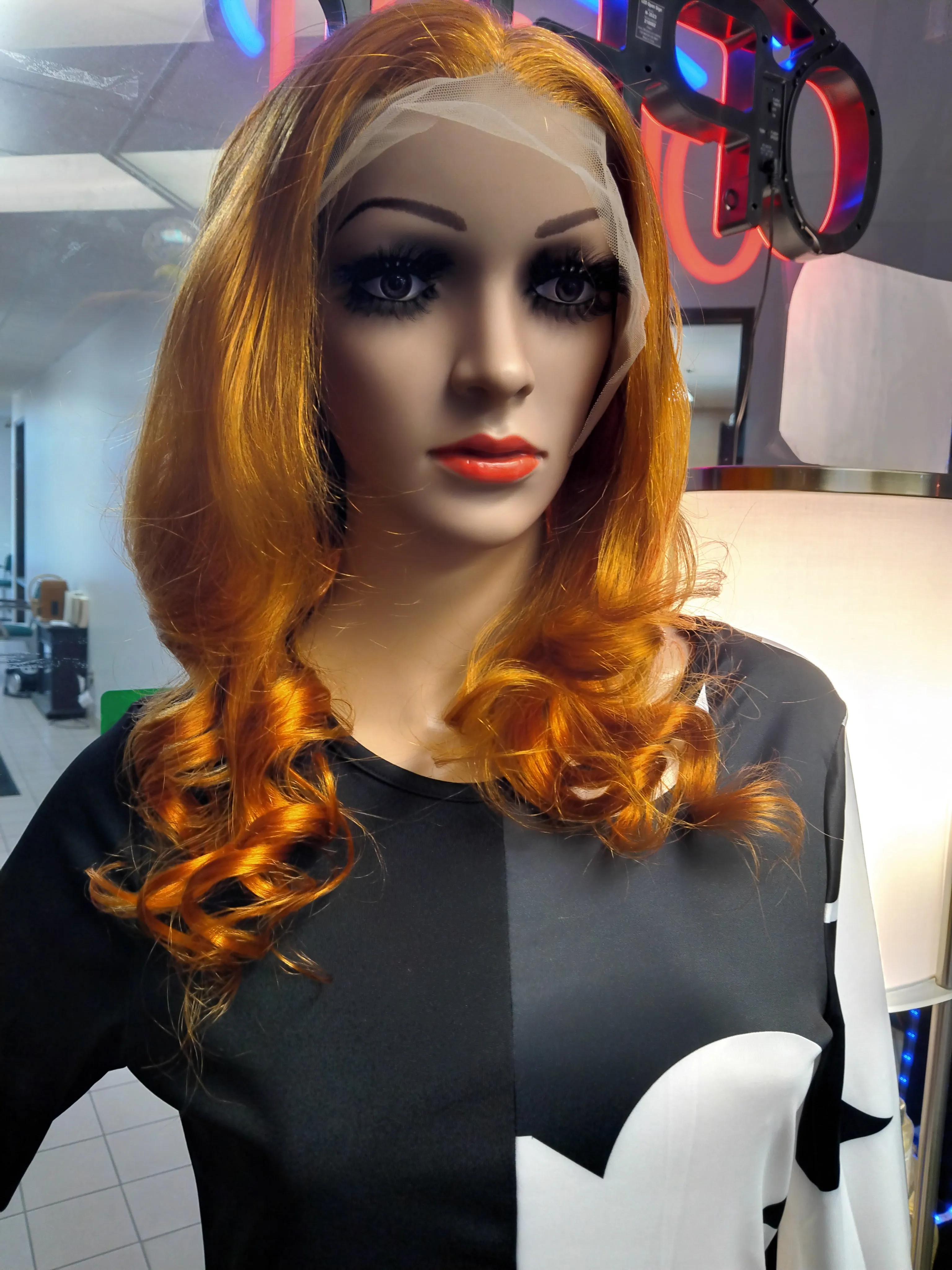 Ginger 350 13x6 HD Lace 22inch 180 Density Human Hair Wig $195 Optimismic Wigs and Gifts St Paul MN