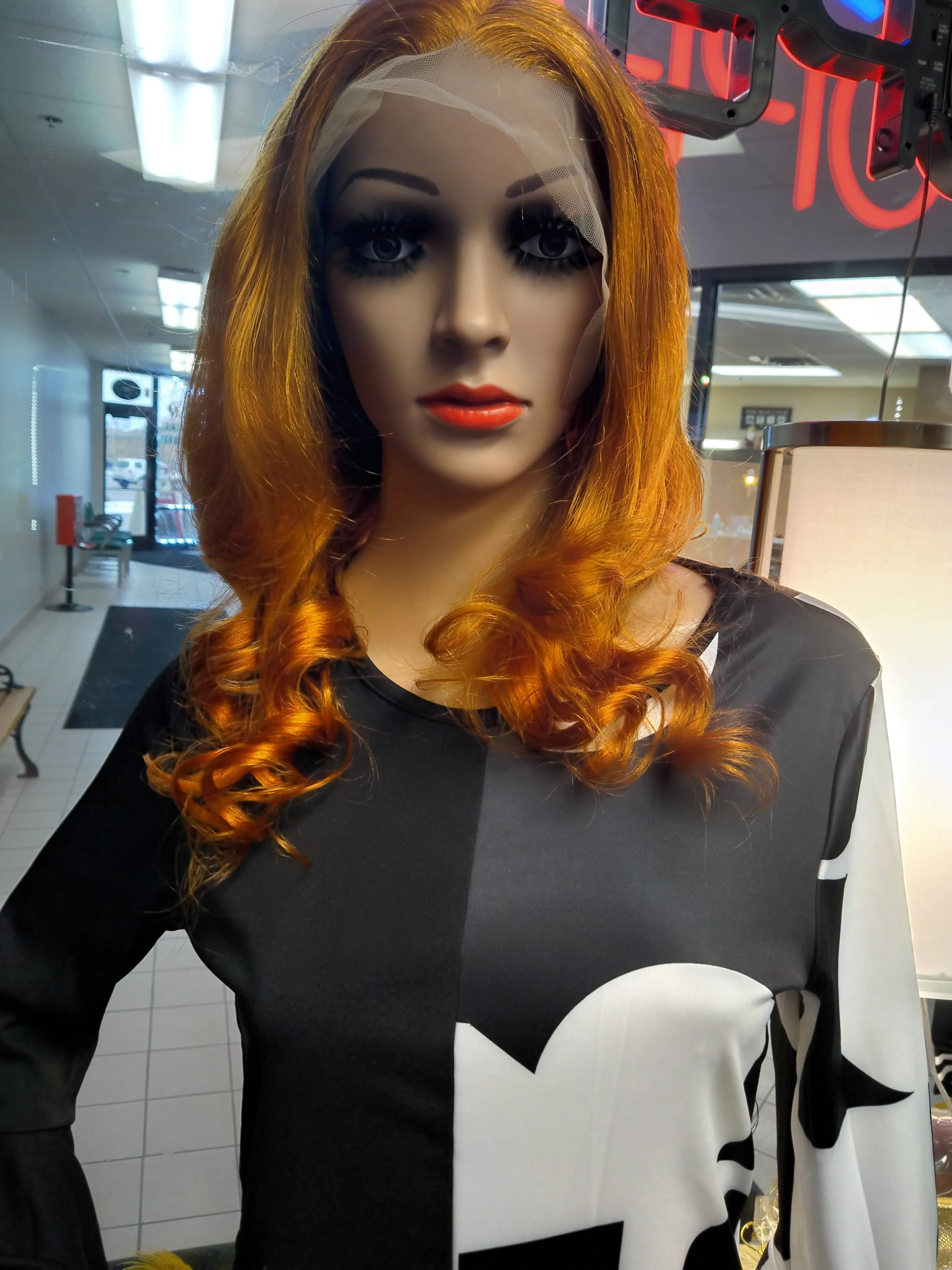 Ginger 350 13x6 HD Lace 22inch 180 Density Human Hair Wig $195 Optimismic Wigs and Gifts St Paul MN