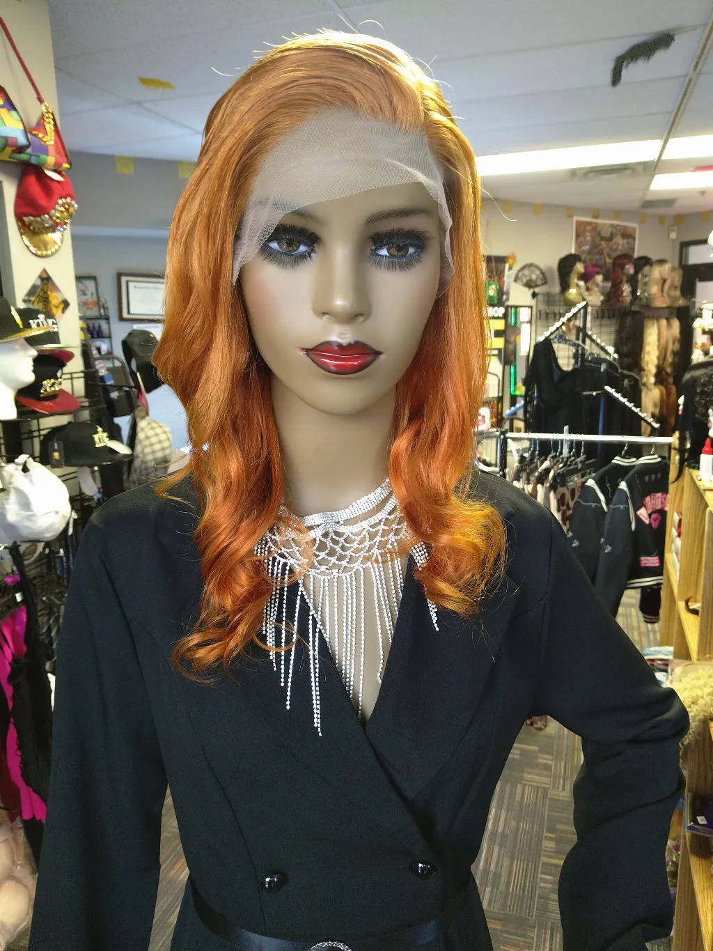 Ginger 350 13x6 HD Lace 22inch 180 Density Human Hair Wig $195 Optimismic Wigs and Gifts St Paul MN