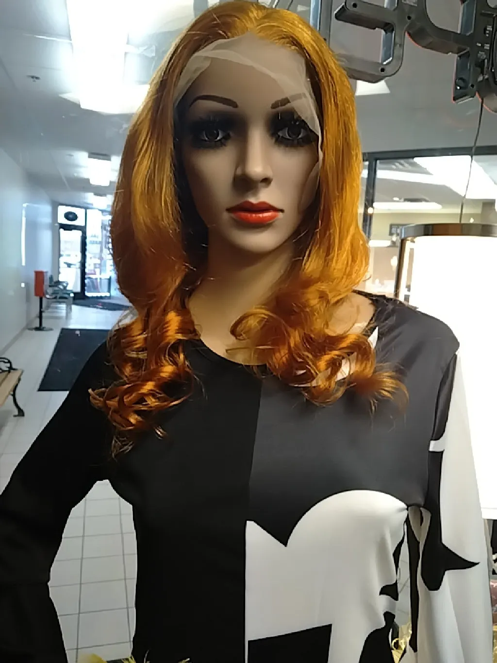 Ginger 350 13x6 HD Lace 22inch 180 Density Human Hair Wig $195 Optimismic Wigs and Gifts St Paul MN