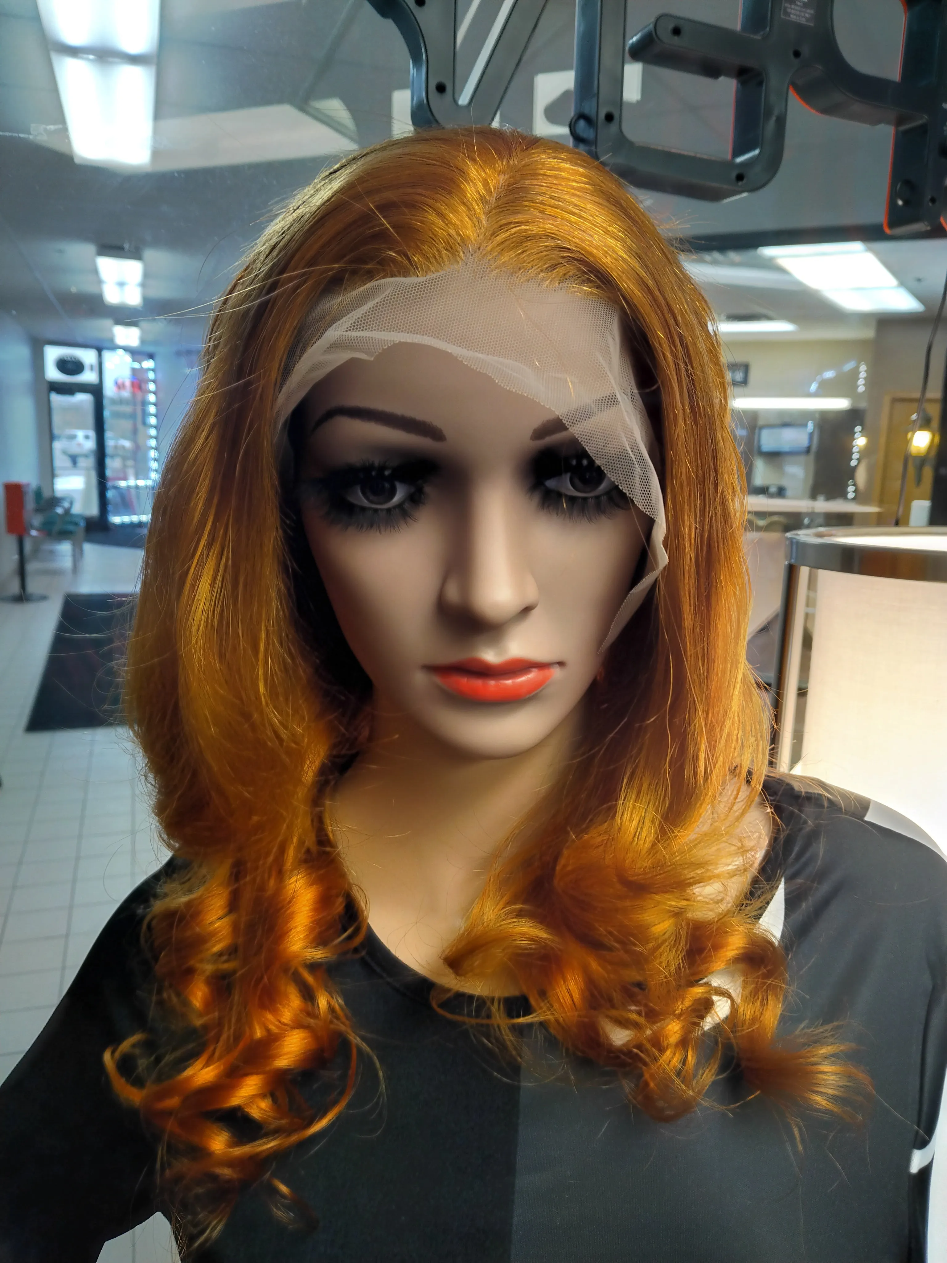Ginger 350 13x6 HD Lace 22inch 180 Density Human Hair Wig $195 Optimismic Wigs and Gifts St Paul MN