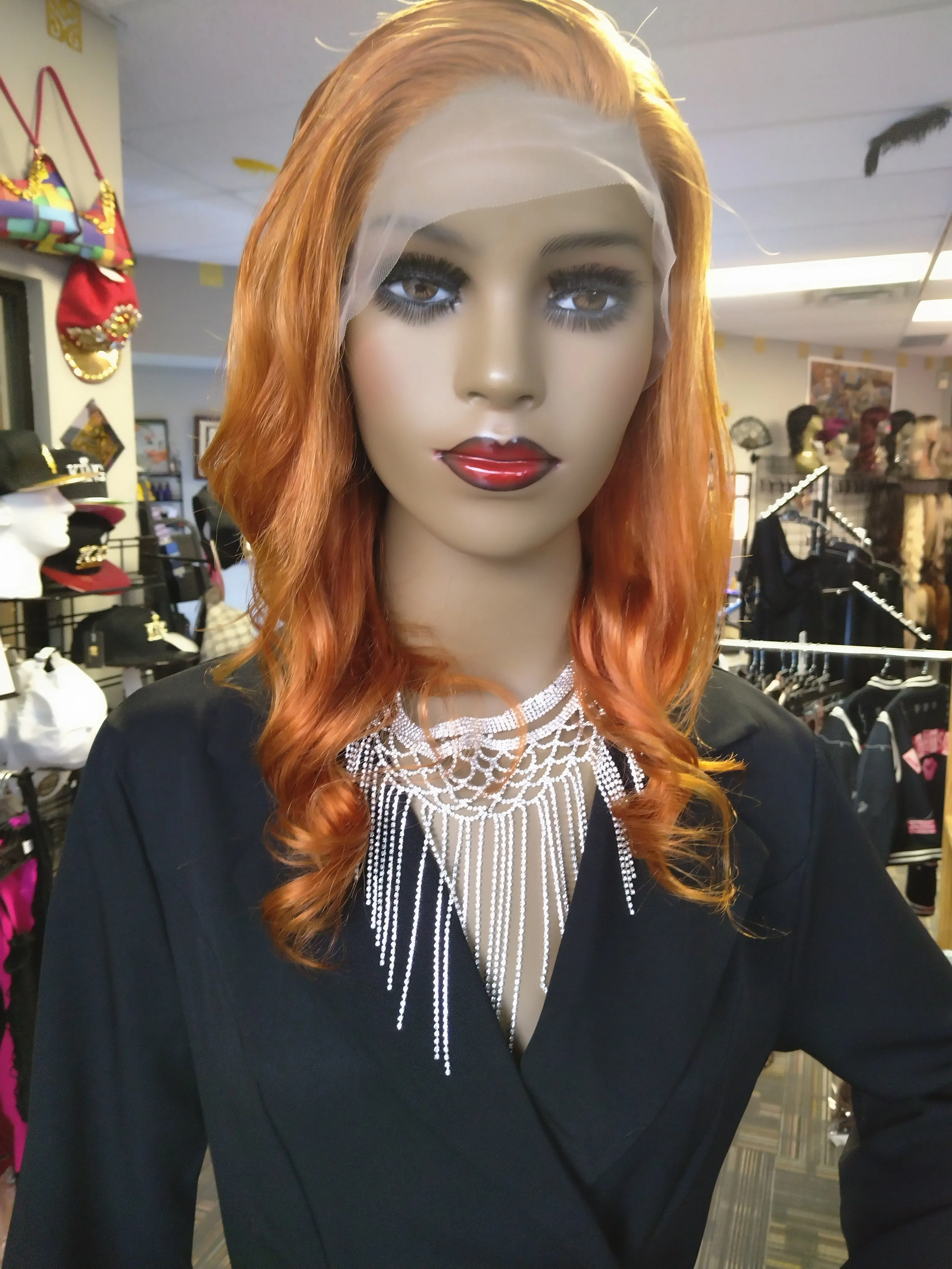 Ginger 350 13x6 HD Lace 22inch 180 Density Human Hair Wig $195 Optimismic Wigs and Gifts St Paul MN