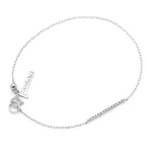 GOSSAMER Diamond Short Bar Bracelet