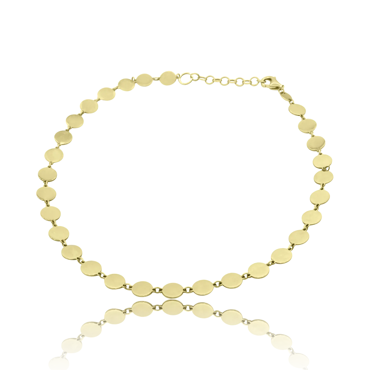 Gypsy Disc Link Anklet