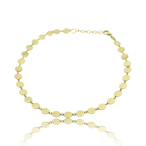 Gypsy Disc Link Anklet
