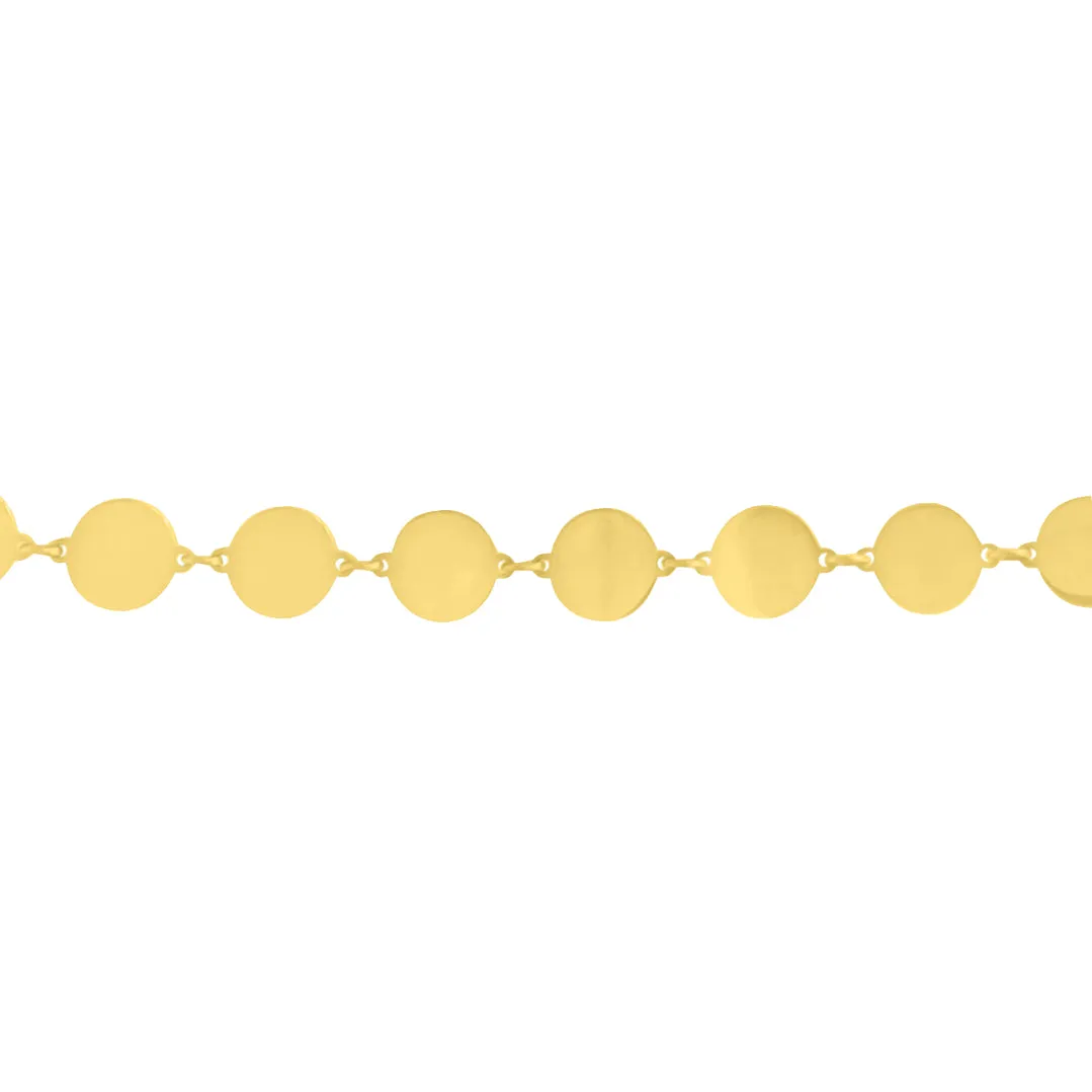 Gypsy Disc Link Anklet