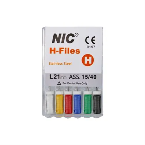 H Files, Stainless Steel, 993550-993583
