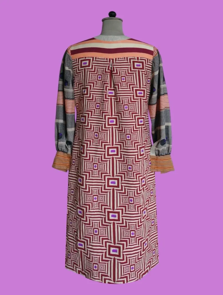 Hand Woven Organic Cotton Shirt Dress