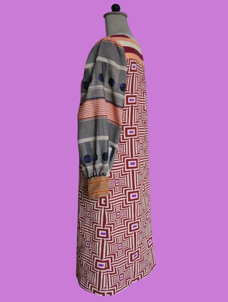 Hand Woven Organic Cotton Shirt Dress