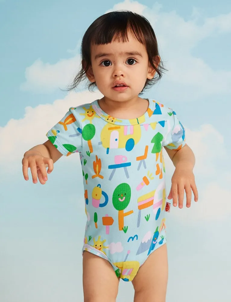 HAPPY CAMPERS | SS BODYSUIT