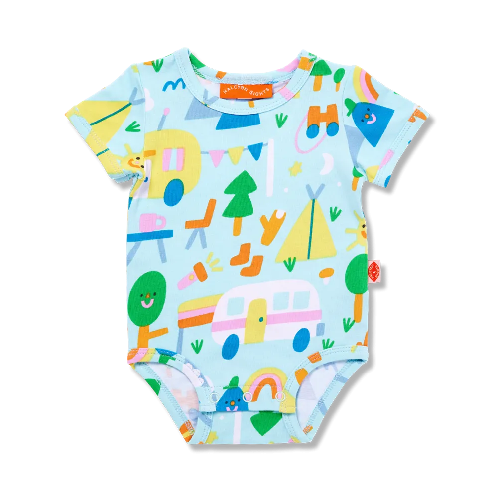 HAPPY CAMPERS | SS BODYSUIT