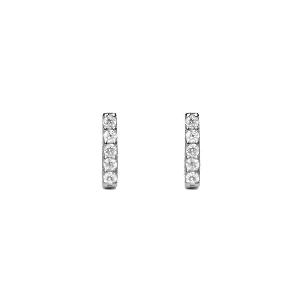 Hawthorne Studs Silver