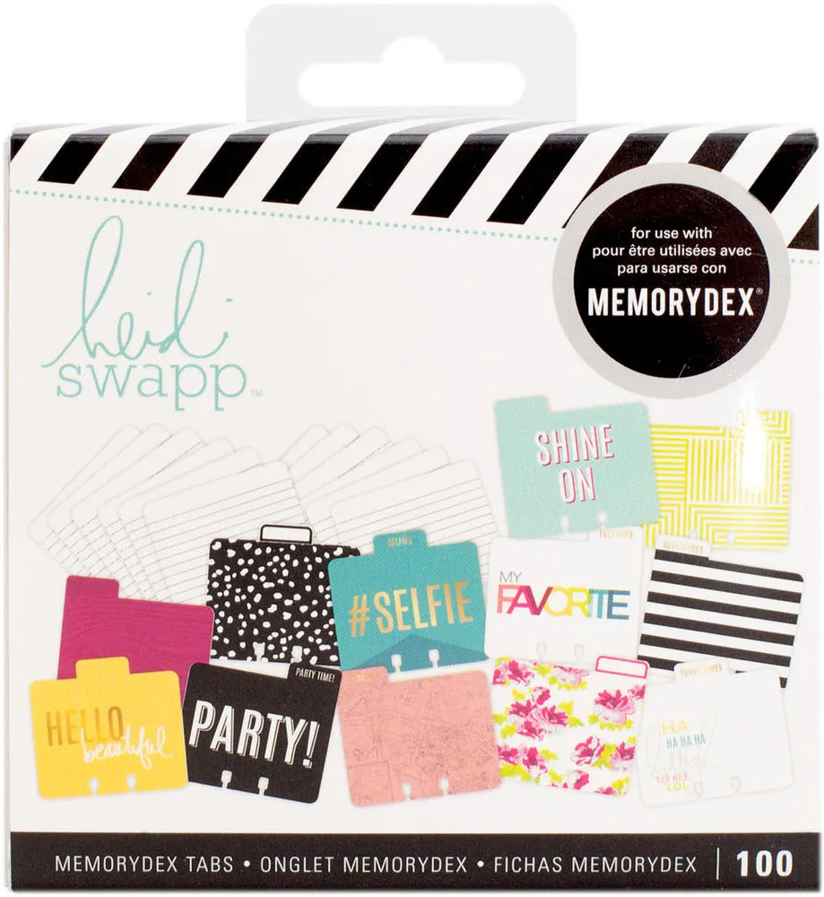 Heidi Swapp - Memorydex Tabs, Selfie