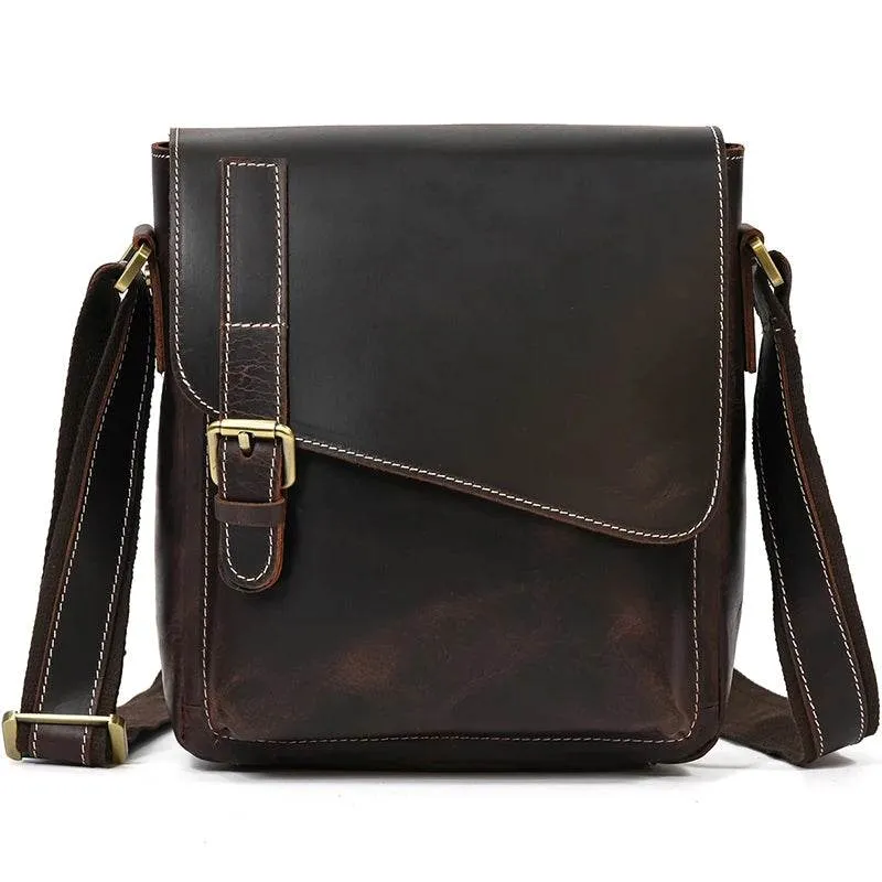 High Quality Luxury Leather Men’s Crossbody Bag
