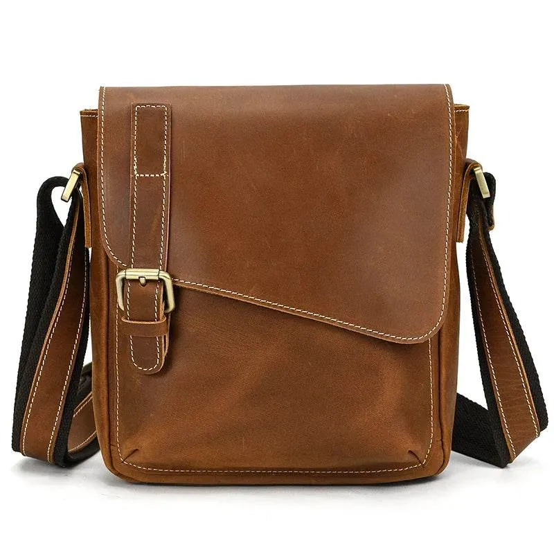 High Quality Luxury Leather Men’s Crossbody Bag