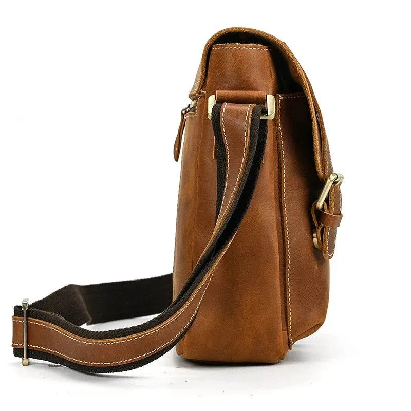 High Quality Luxury Leather Men’s Crossbody Bag
