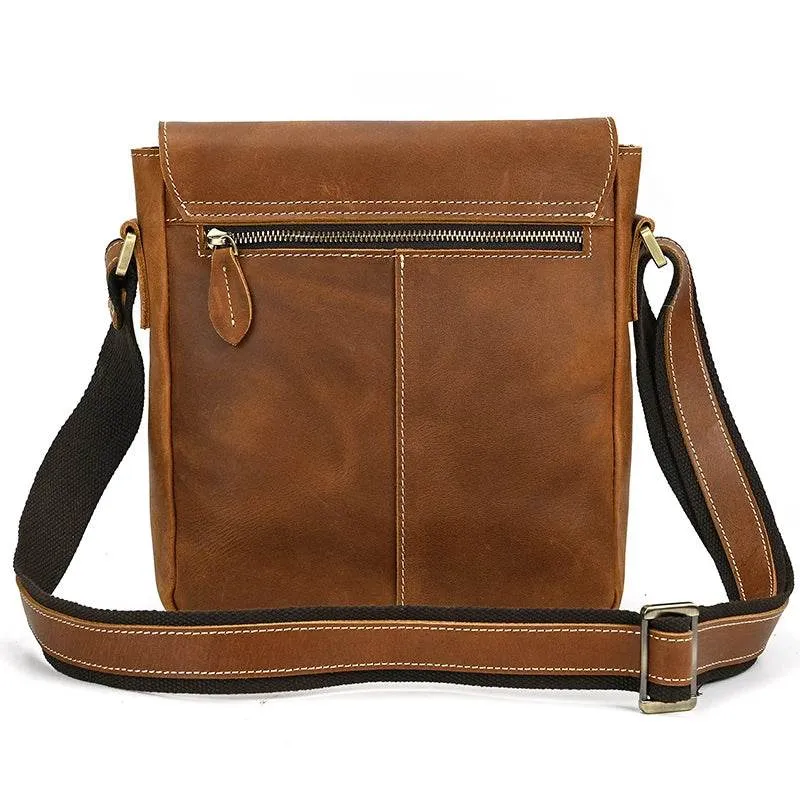 High Quality Luxury Leather Men’s Crossbody Bag