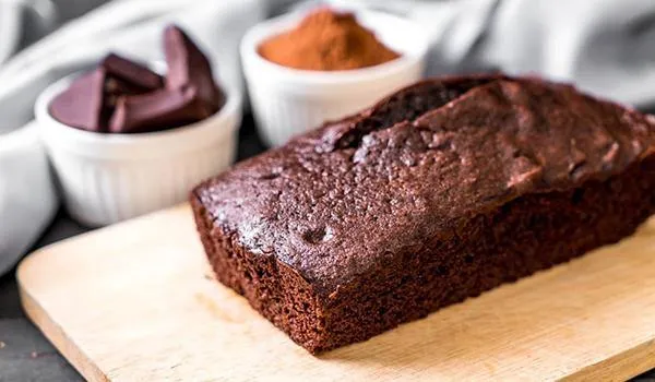 Homemade Plain Chocolate Cake
