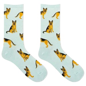 HOTSOX Women's German Shepherds Crew Sock