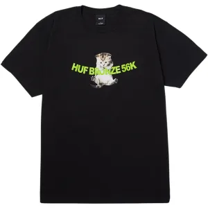 HUF x Bronze 56K Hang In There Short Sleeve Tee Black
