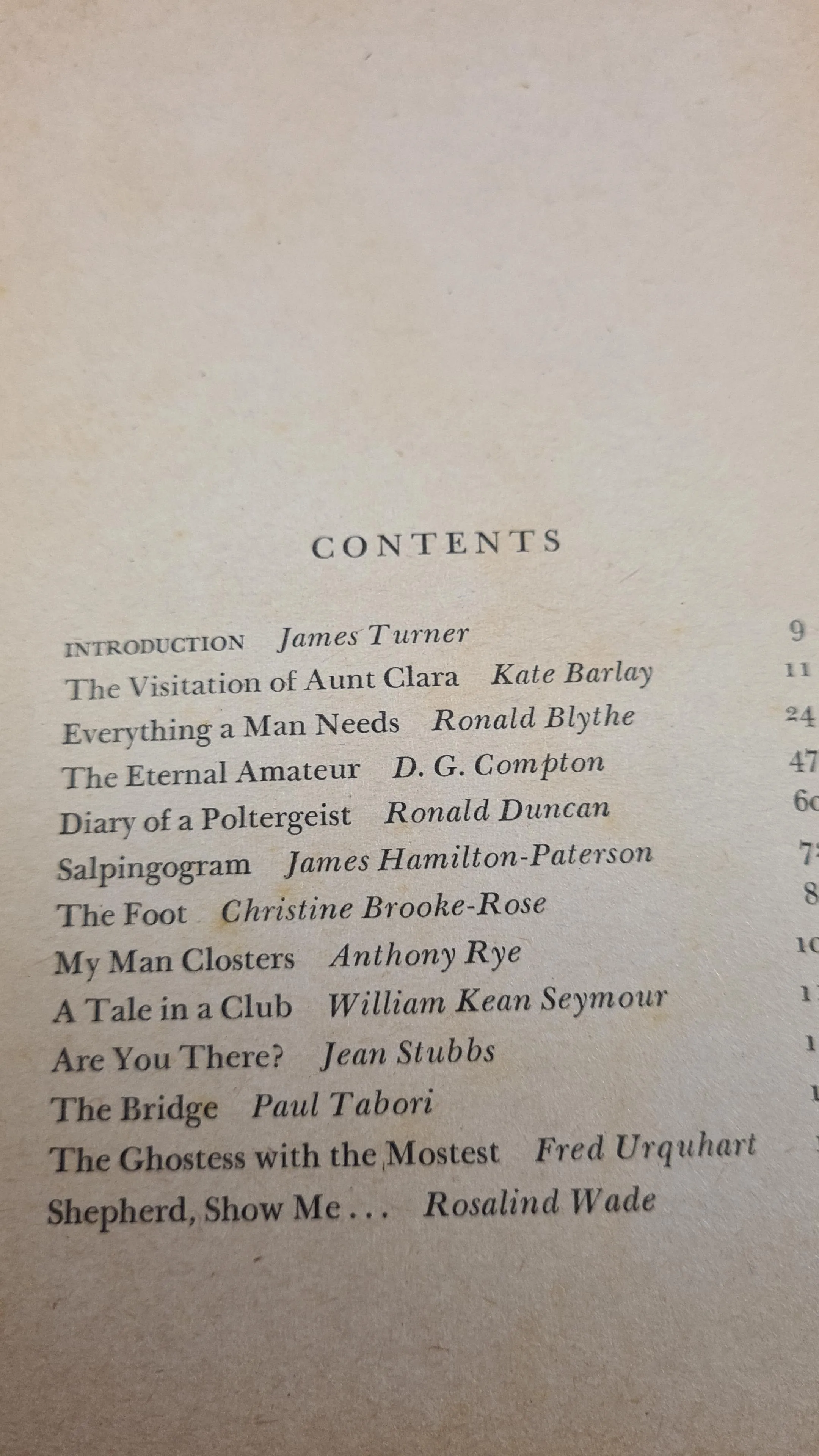 James Turner - The Unlikely Ghosts, Mayflower, 1969, Paperbacks