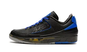 Jordan 2 Retro X Off-White "Black Blue" (Worn Once)