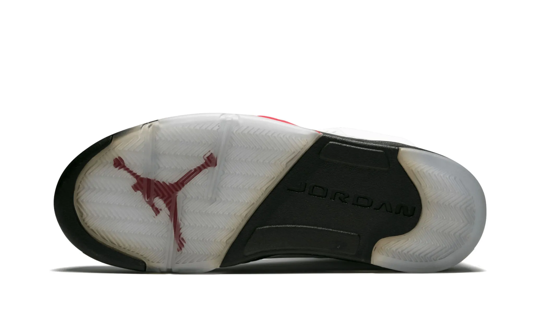 Jordan 5 Retro "Fire Red Silver Tongue" (Worn)