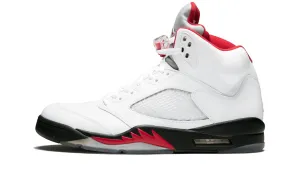 Jordan 5 Retro "Fire Red Silver Tongue" (Worn)