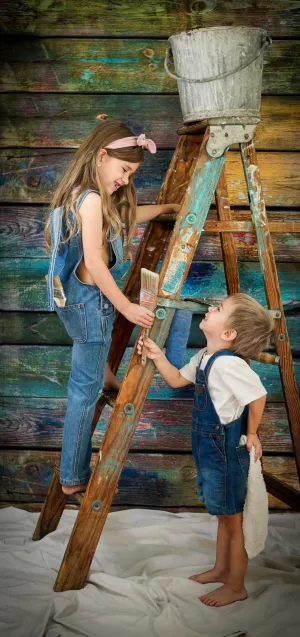 Kate Art Old Wood Plank Texture Backdrop for photography