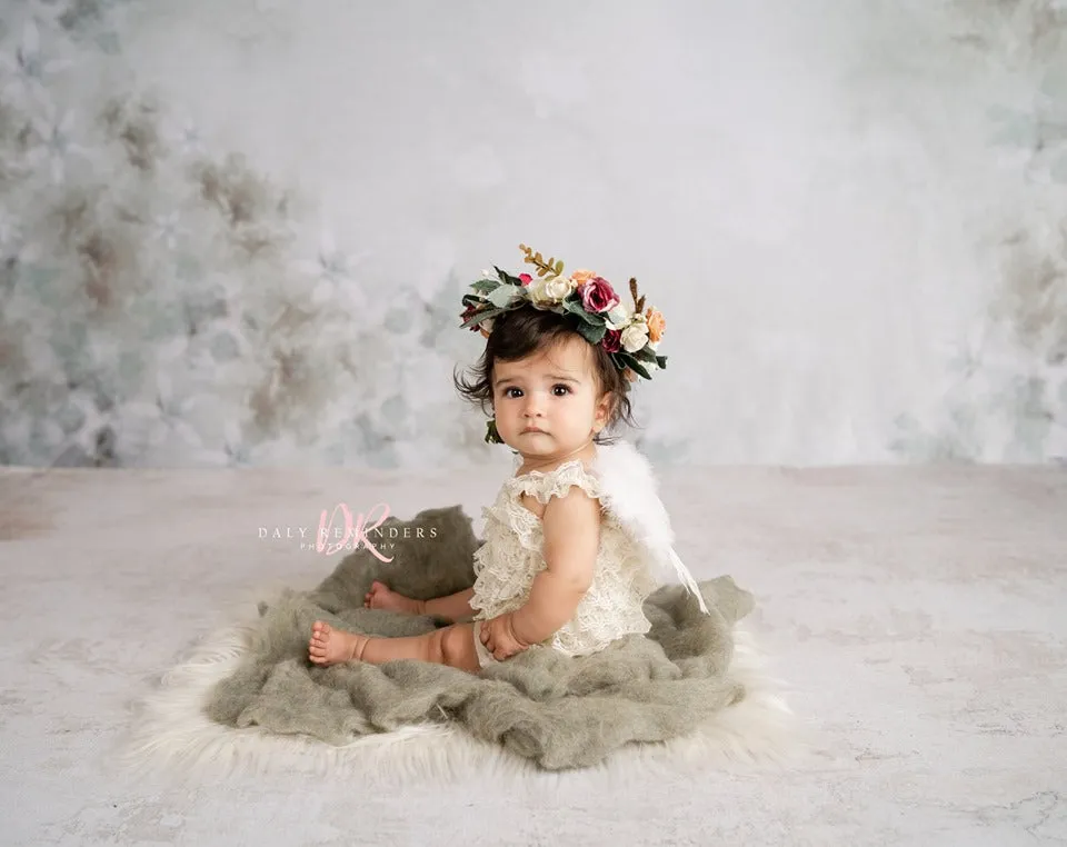 Kate Green flower fine art backdrop  texture floor mat