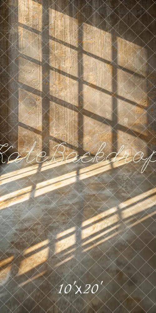 Kate Industrial Style Cement Wall Abstract Backdrop Designed by Emetselch