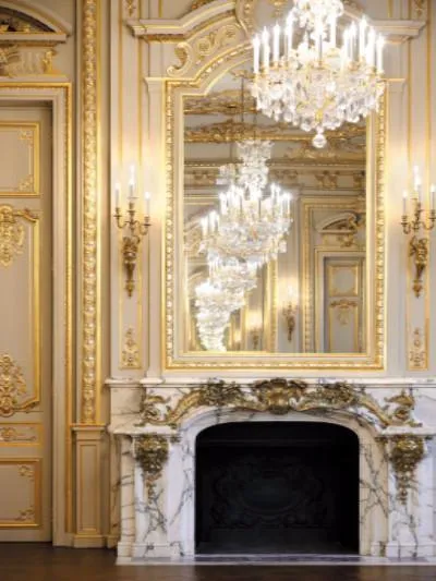 Kate Interior Golden House Castle Photography Backdrops