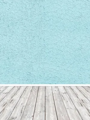Kate Light Sky Blue Wall White Floor Baby Backdrops