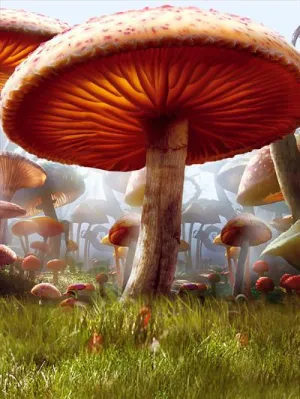 Kate Mushrooms Forest Photography Backdrops Fairy Tale