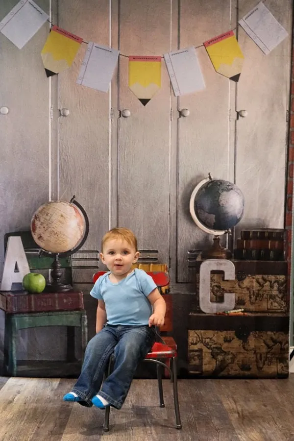 Kate PreSchool Graduation Backdrop for Photography Designed By Erin Larkins