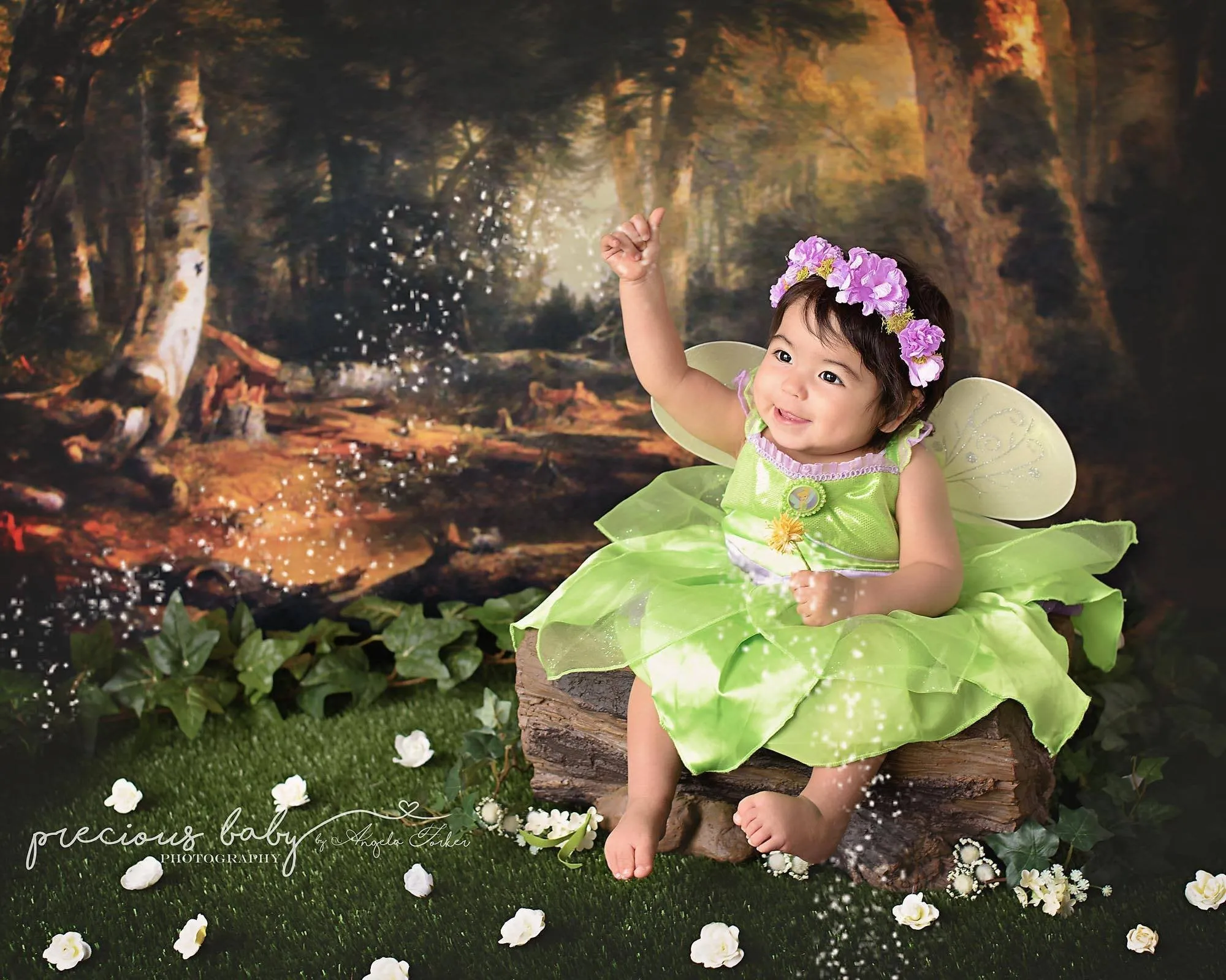 Kate Retro Forest Photography Backdrops for Children Photo