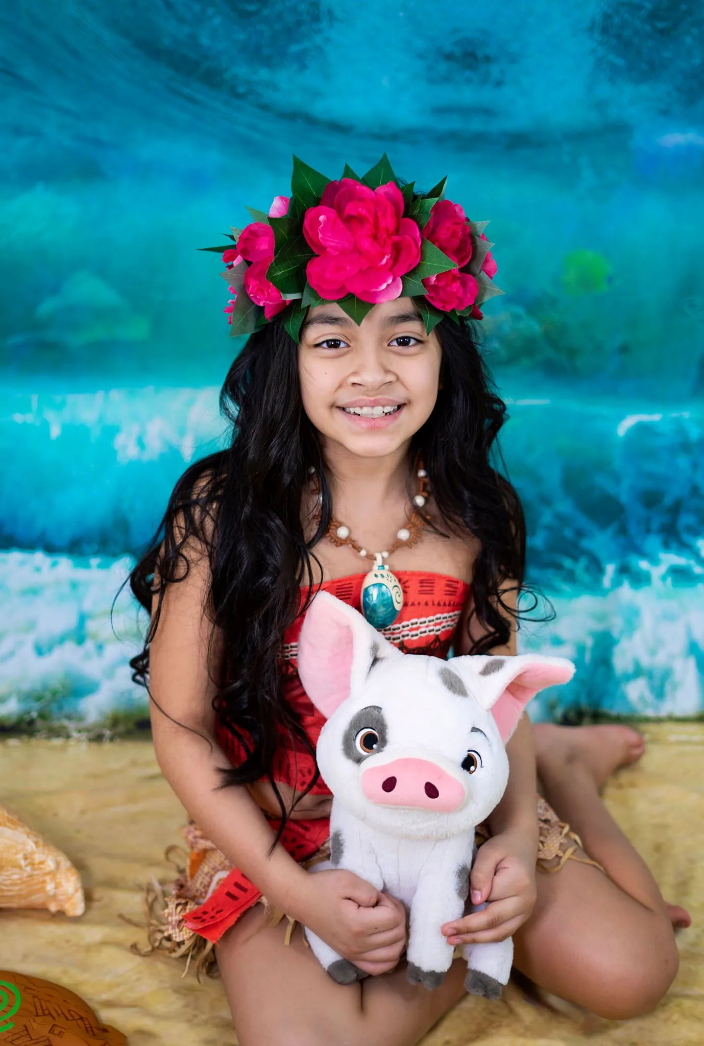 Kate Summer Beach Waves Backdrop Designed by Rosabell Photography