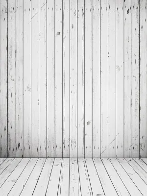 Kate White Wood Wall Photography Backdrops With Floor Backgrounds