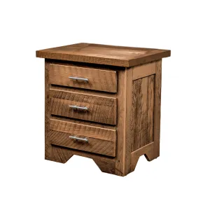 Lander Rustic Farmhouse Nightstand